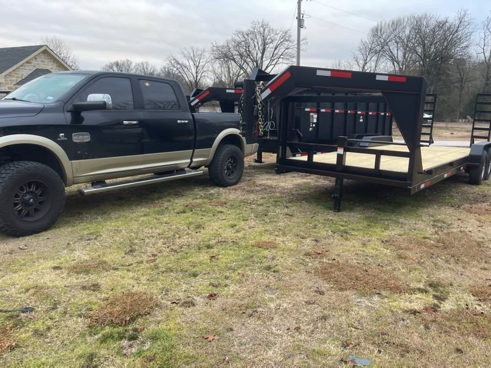 2026 83 inch x 22 foot gooseneck low boy car hauler equipment trailer